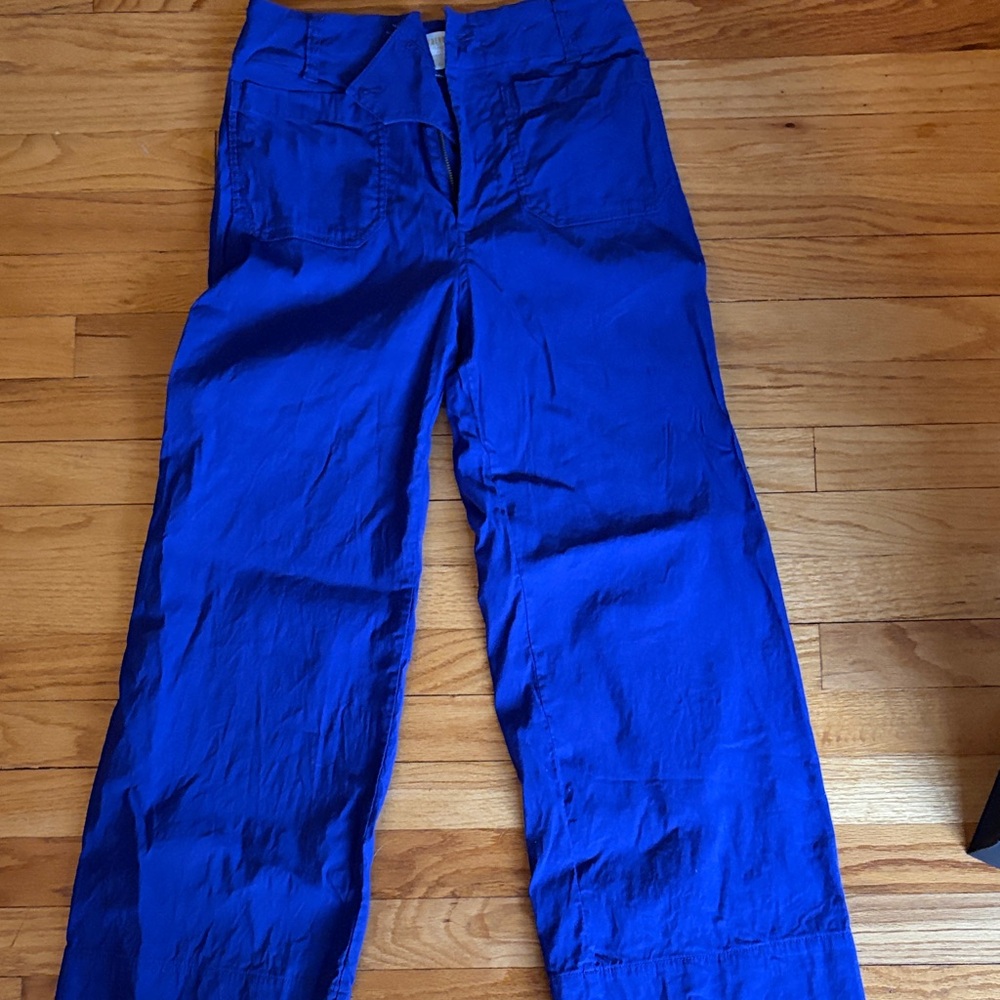 Maeve Anthropologie Royal Blue Pants